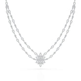 Layered Lab Grown Diamond 3.74 CT Necklace